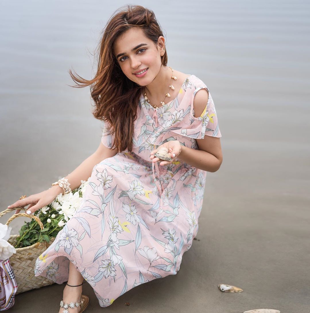 Sumbul Iqbal Looking Gorgeous in Beach Clicks