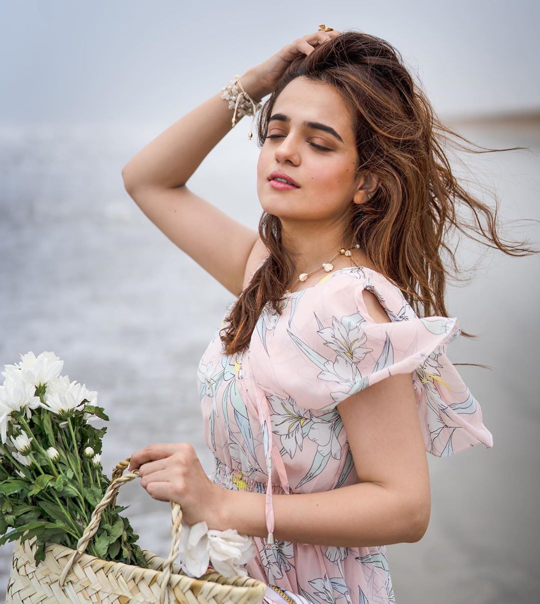 Sumbul Iqbal Looking Gorgeous in Beach Clicks