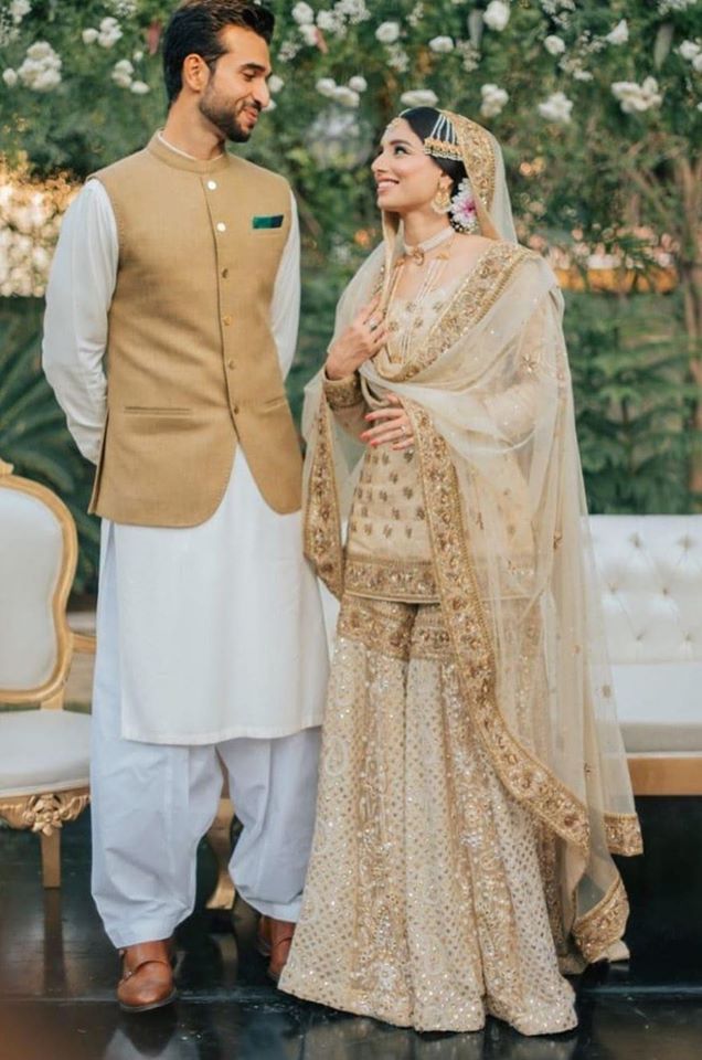 Sports Presenter Zainab Abbas and Hamza’s Nikkah Beautiful Pictures