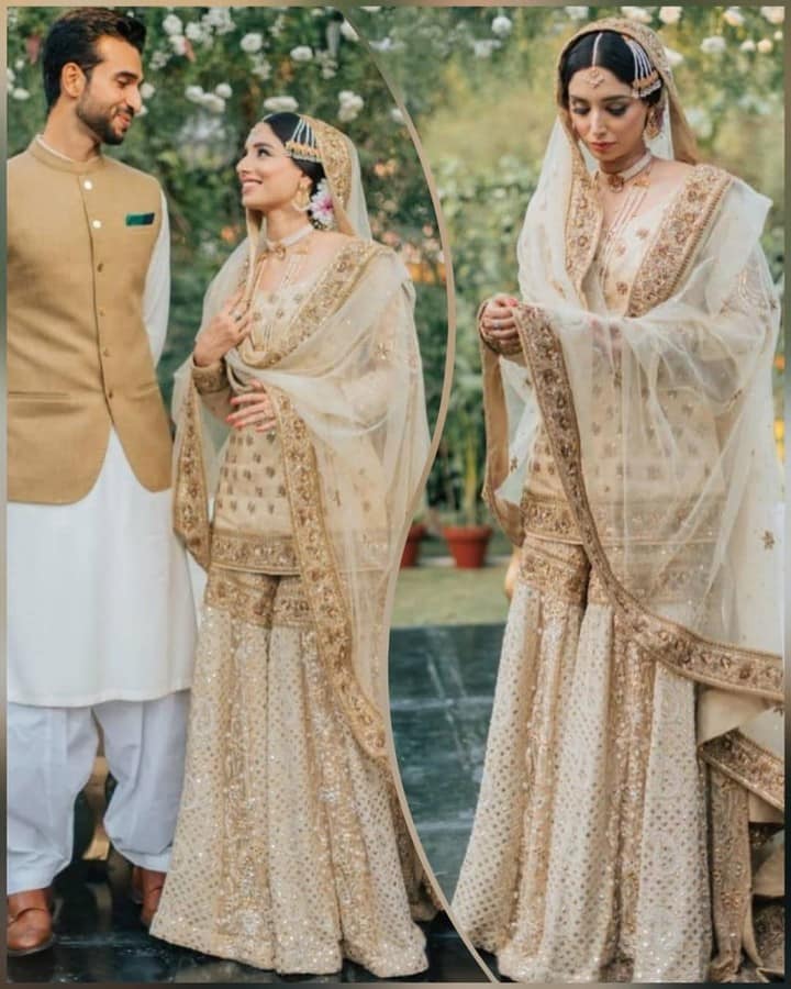 Sports Presenter Zainab Abbas and Hamza’s Nikkah Beautiful Pictures