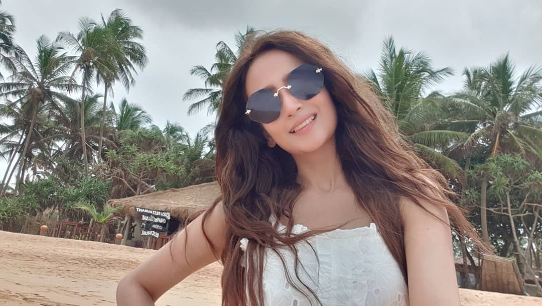 Actress Zarnish Khan looks lovely at the beach in Thailand