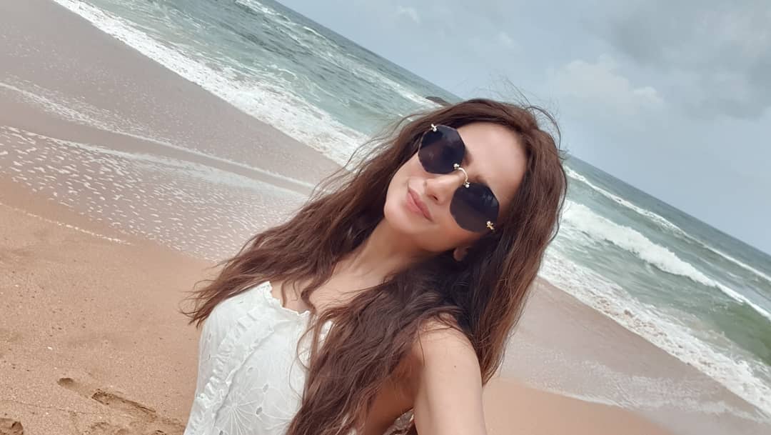 Actress Zarnish Khan looks lovely at the beach in Thailand
