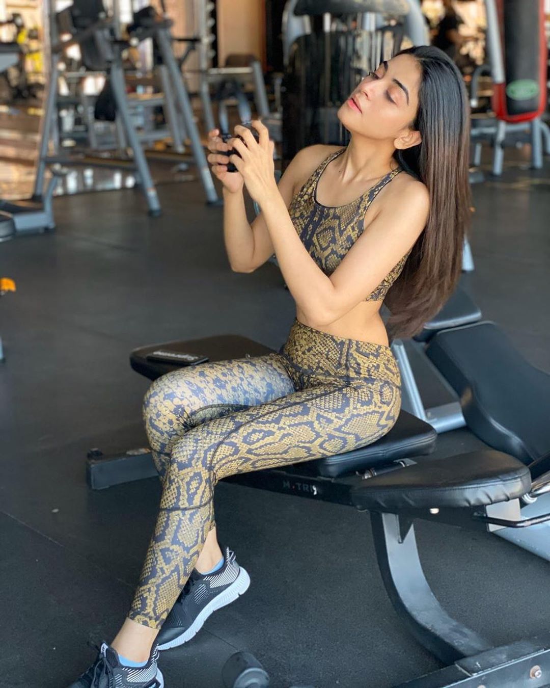 Latest Clicks of Actress Anmol Baloch from Gym