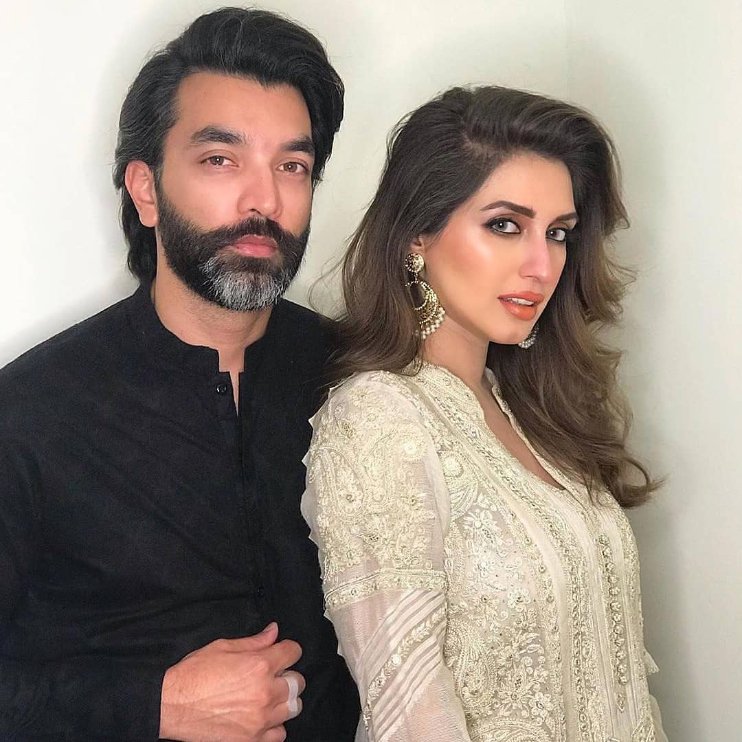 Latest Beautiful Clicks of Actress Iman Ali with her Husband