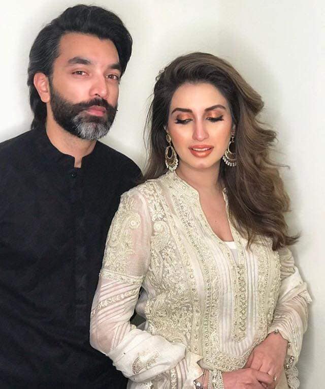 Latest Beautiful Clicks of Actress Iman Ali with her Husband