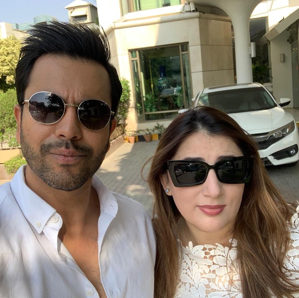 Latest Clicks of Actor Junaid Khan with his Wife and Son