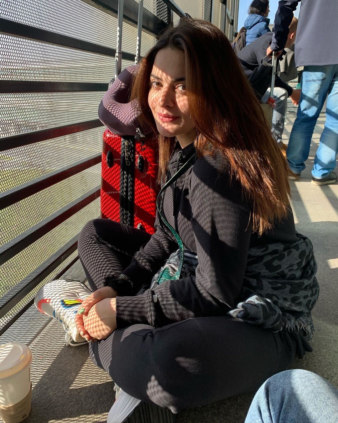 Actress Minal Khan on Vacations with her Friend in Germany