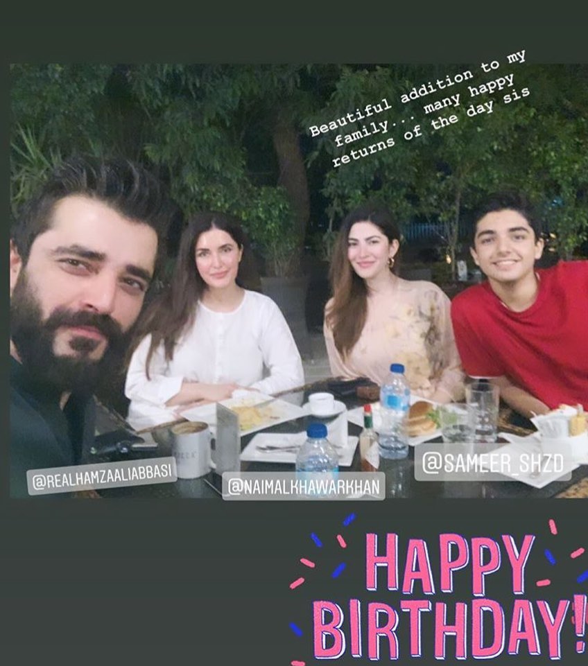 Beautiful Clicks of Naimal Khawar from her Birthday