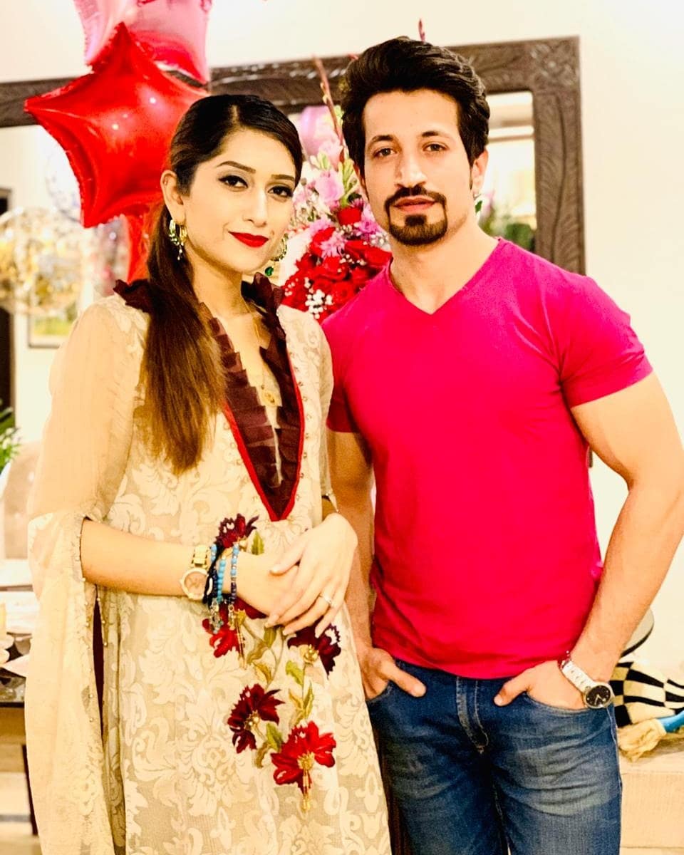 Actor Salman Faisal's Wife Neha Birthday Pictures