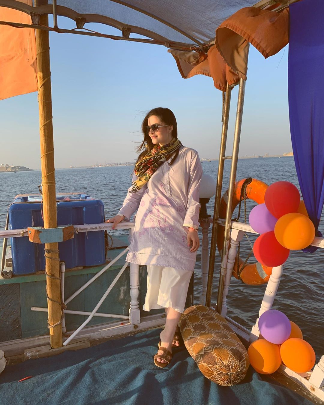 Beautiful Clicks of Aiman Khan with her Daughter Amal