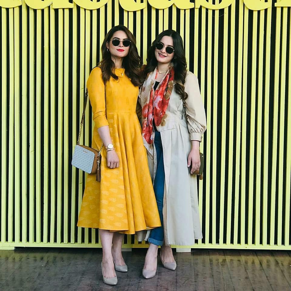 Aiman Khan, Muneeb Butt and Minal Khan Spotted at Tuctastic Event