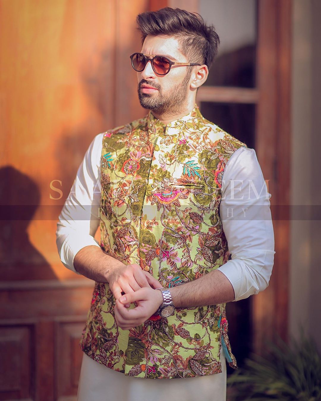 Aiman Khan and Muneeb Butt Latest Beautiful Pictures from Iqra Yasir Wedding