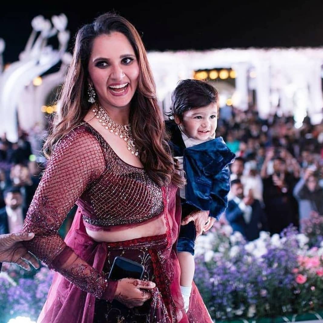 Sania Mirza Sister Anam Mirza Wedding Reception Pictures