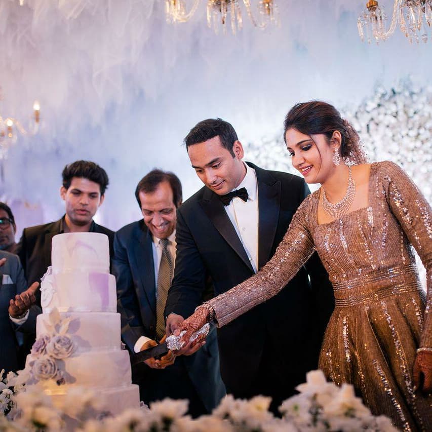 Sania Mirza Sister Anam Mirza Wedding Reception Pictures