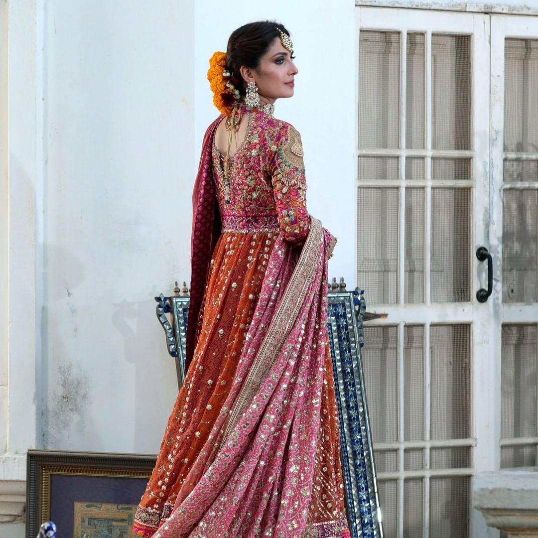 Latest Bridal Photo Shoot of Ayeza Khan for Farah Talib Aziz