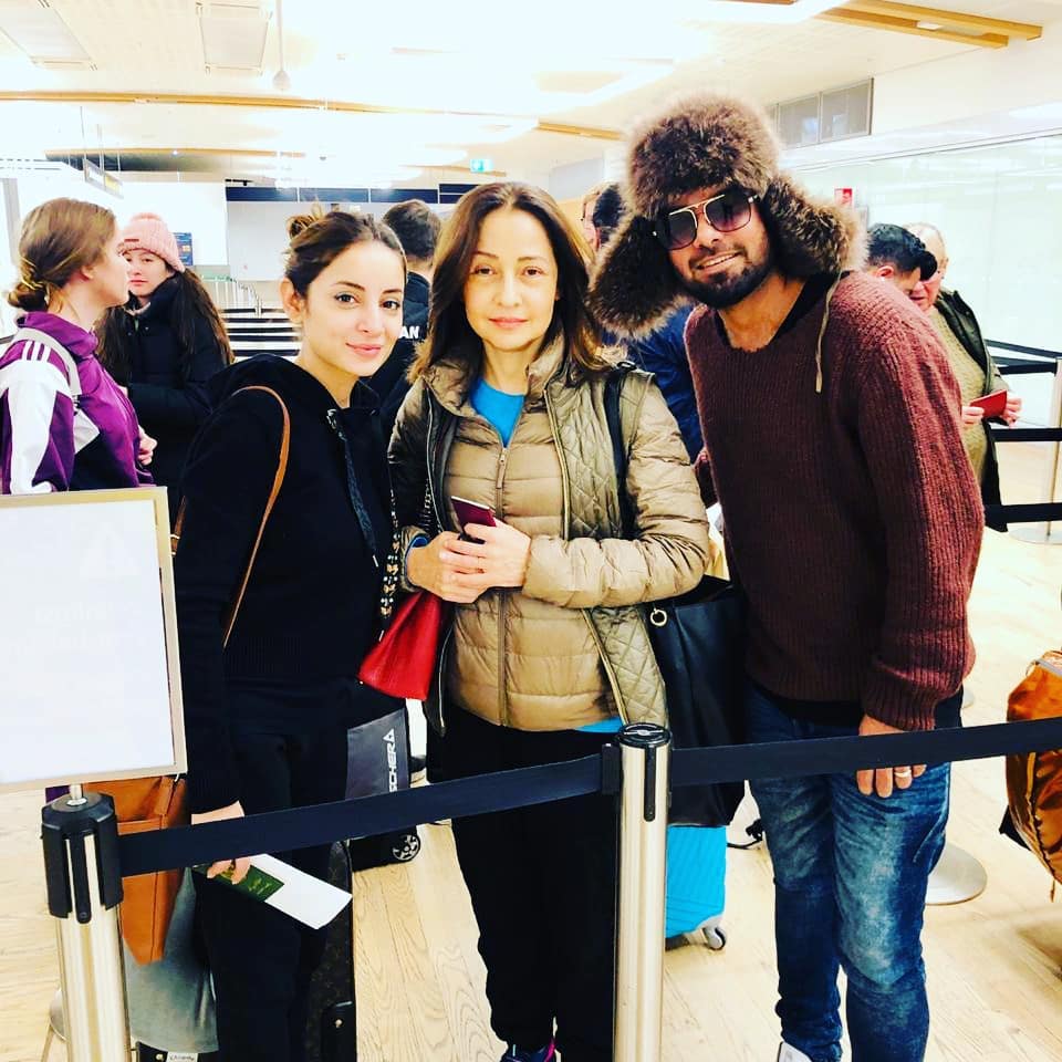 Pakistani Celebrities Spotted in Oslo Norway for IPPA Awards