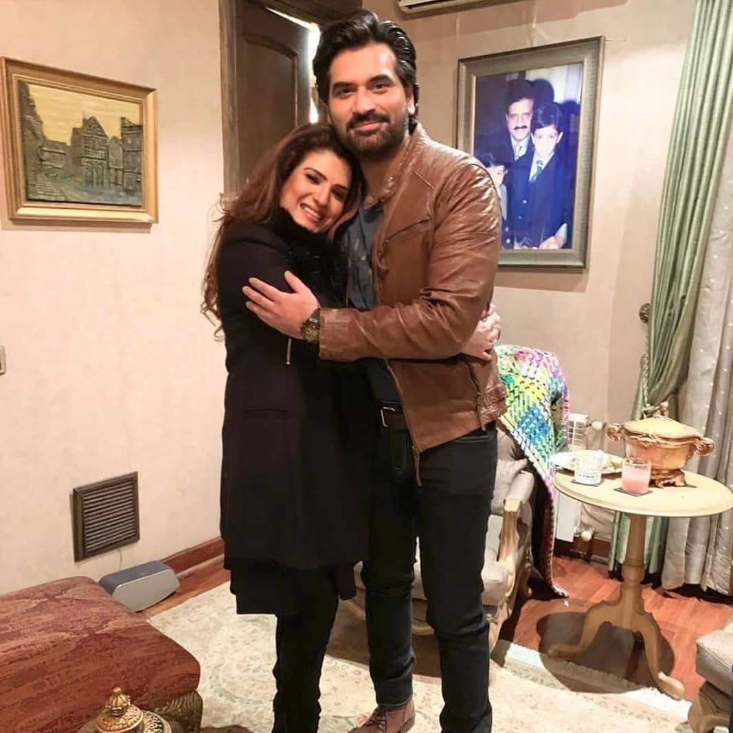 Adnan Siddiqui, Resham, Humayun Saeed and Others at a Dinner party in Lahore