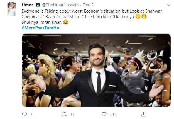 Humayun Saeed sets fire on social media as Danish invests in Shahwar Chemicals