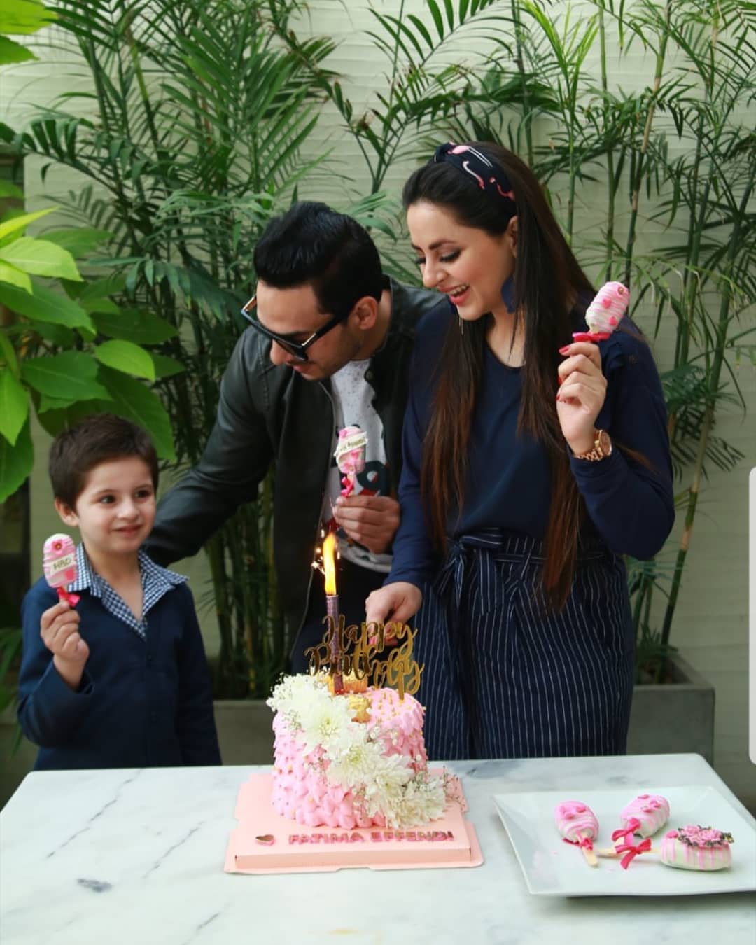 Fatima Effendi Celebrated Her Birthday with her Husband and Kids