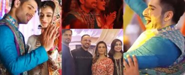 Aiman Khan's and Muneeb Butt Beautiful Video from their Mehndi Function