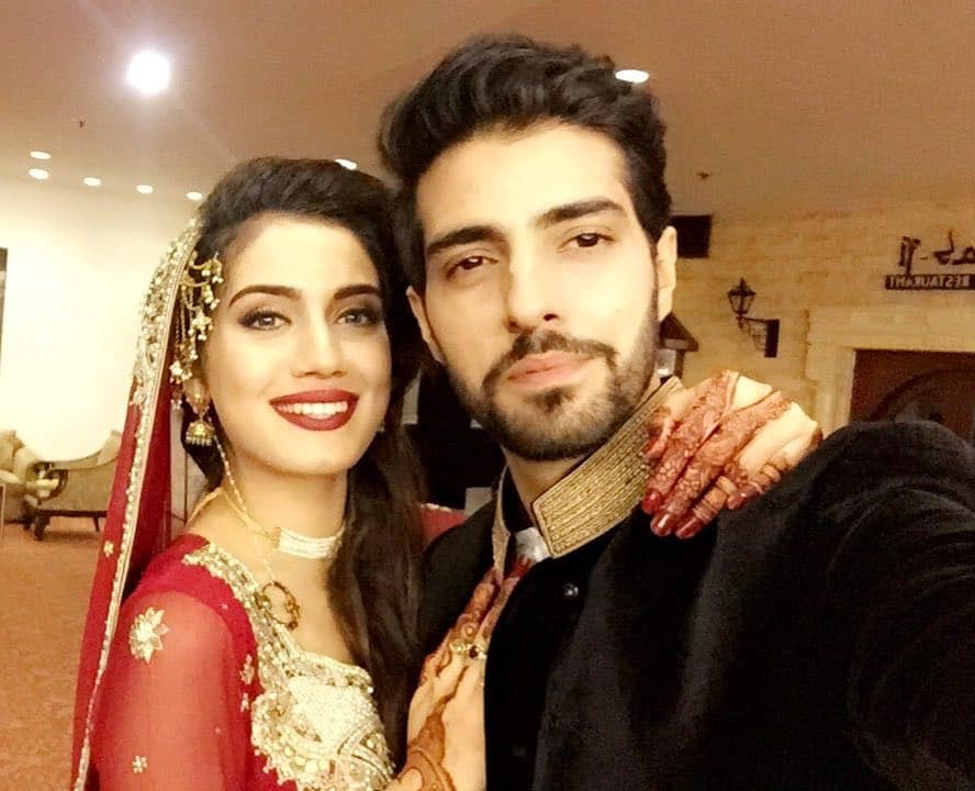 Actor Furqan Qureshi Latest Clicks With His Wife Model Sabrina Naqvi