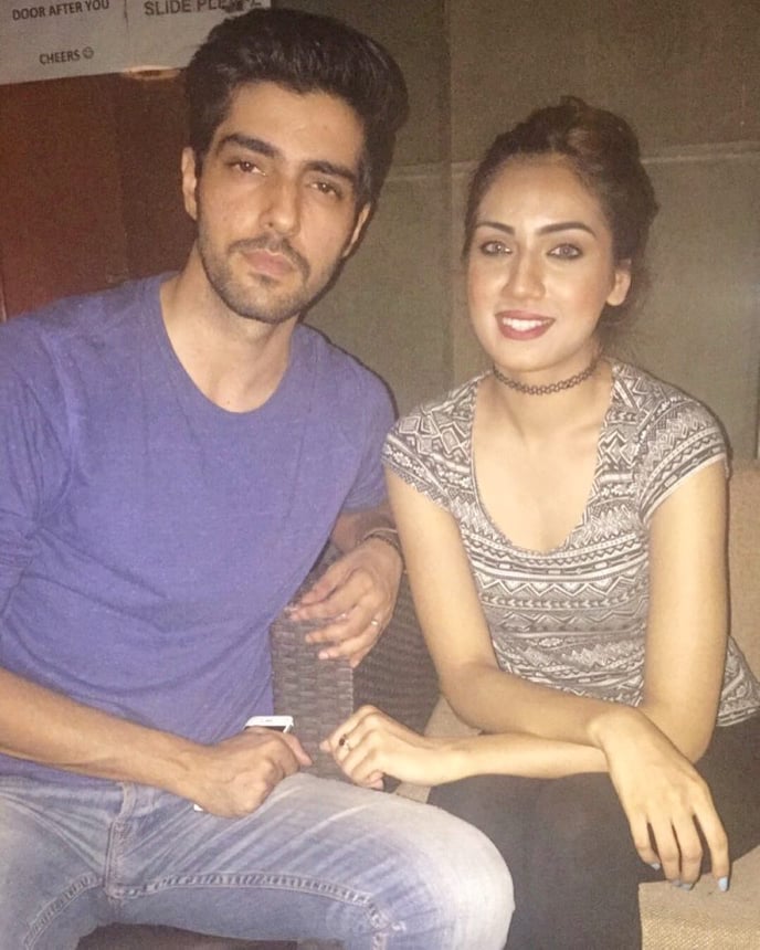 Actor Furqan Qureshi Latest Clicks With His Wife Model Sabrina Naqvi