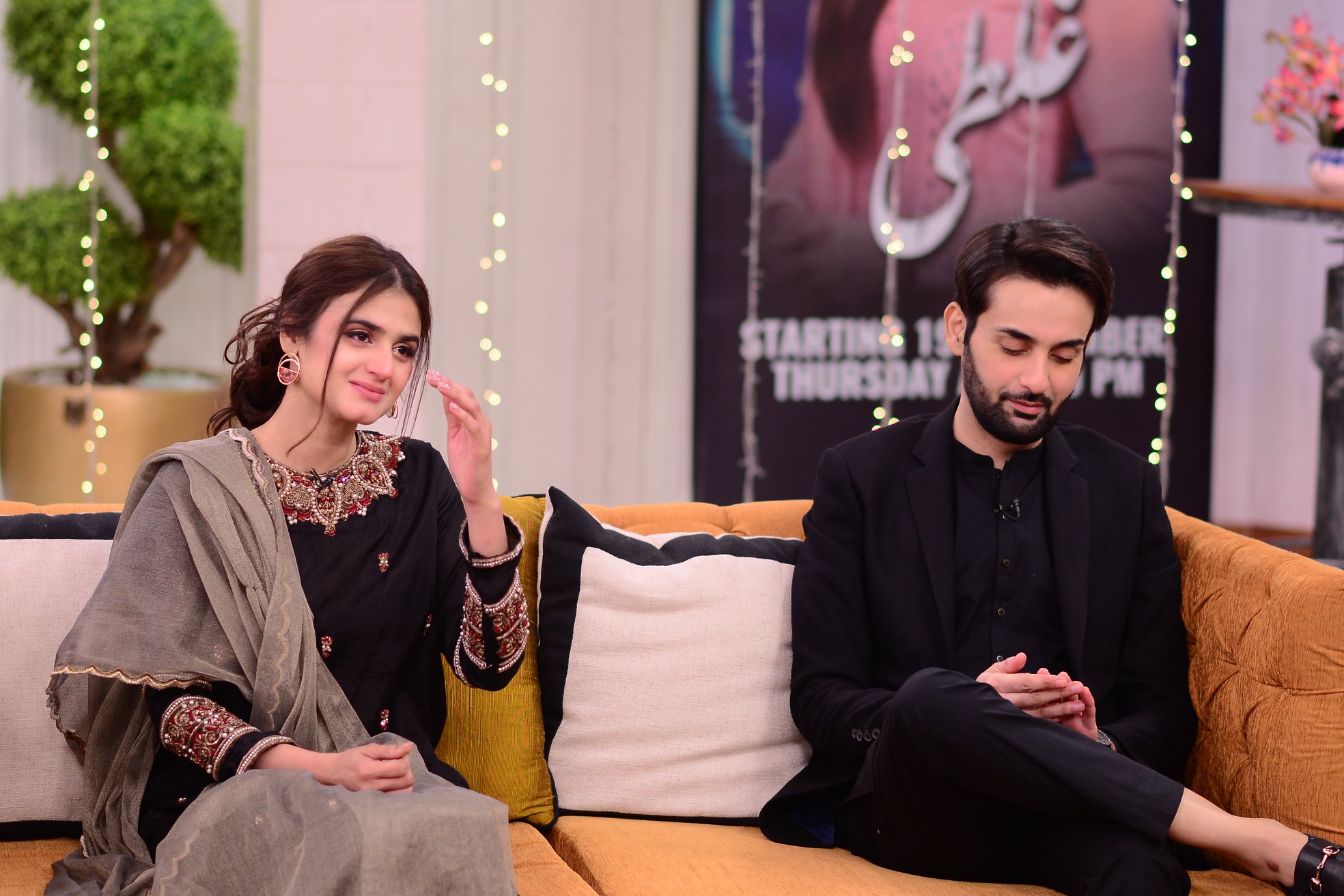 Drama Serial Ghalati Cast Appeared Today in Good Morning Pakistan