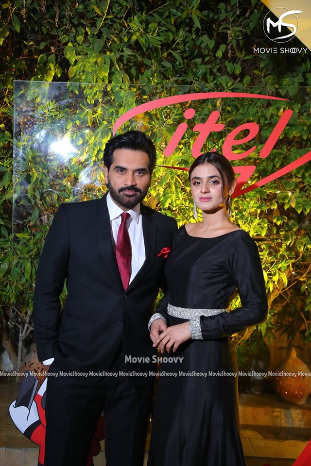 Gorgeous Hira Mani and Handsome Humayun Saeed Spotted at an Event