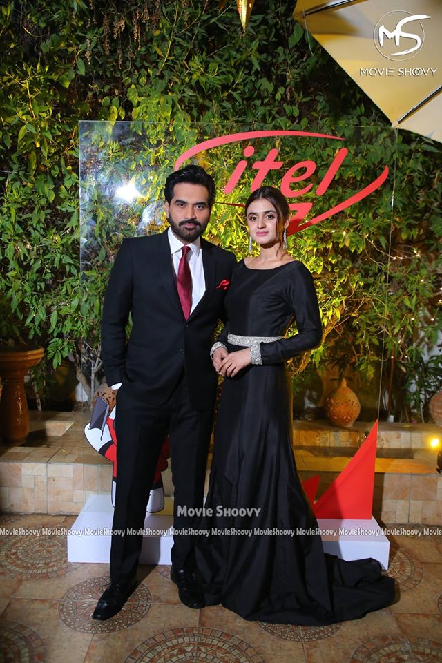 Gorgeous Hira Mani and Handsome Humayun Saeed Spotted at an Event