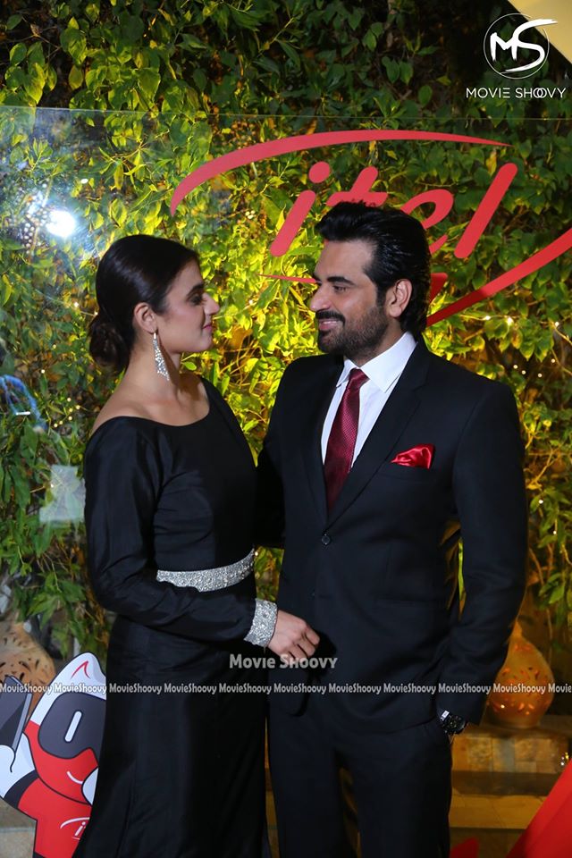 Gorgeous Hira Mani and Handsome Humayun Saeed Spotted at an Event