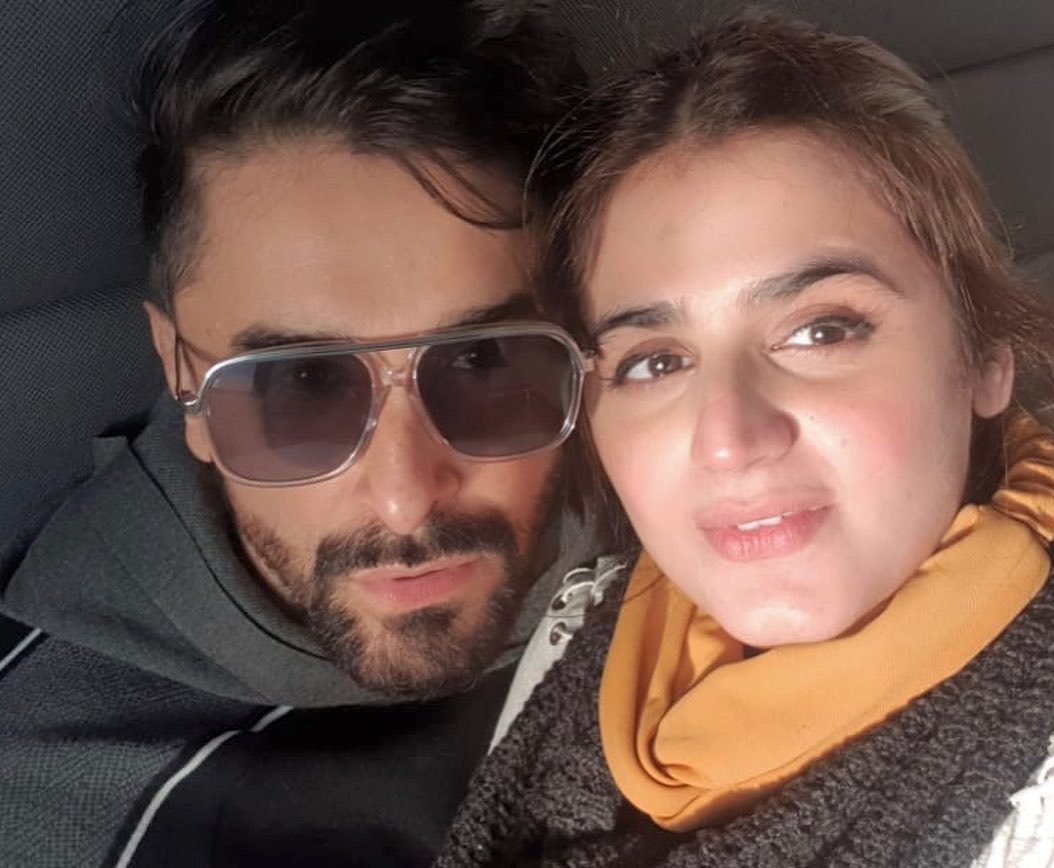Latest Clicks of Beautiful Couple Hira and Mani from Oslo Norway