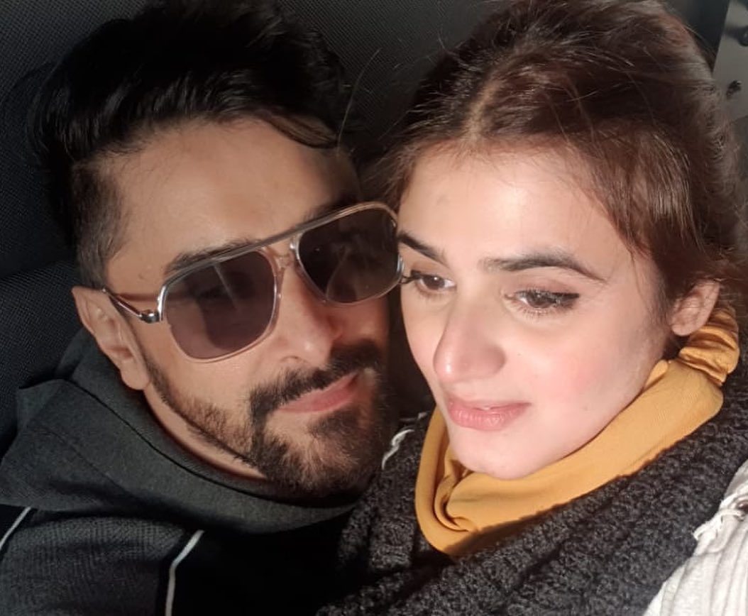 Latest Clicks of Beautiful Couple Hira and Mani from Oslo Norway