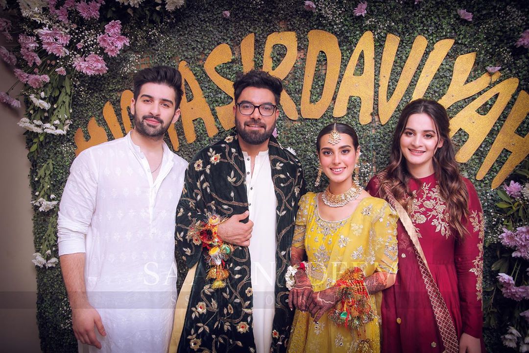 Beautiful HD Pictures of Iqra Aziz and Yasir Hussain Mehndi