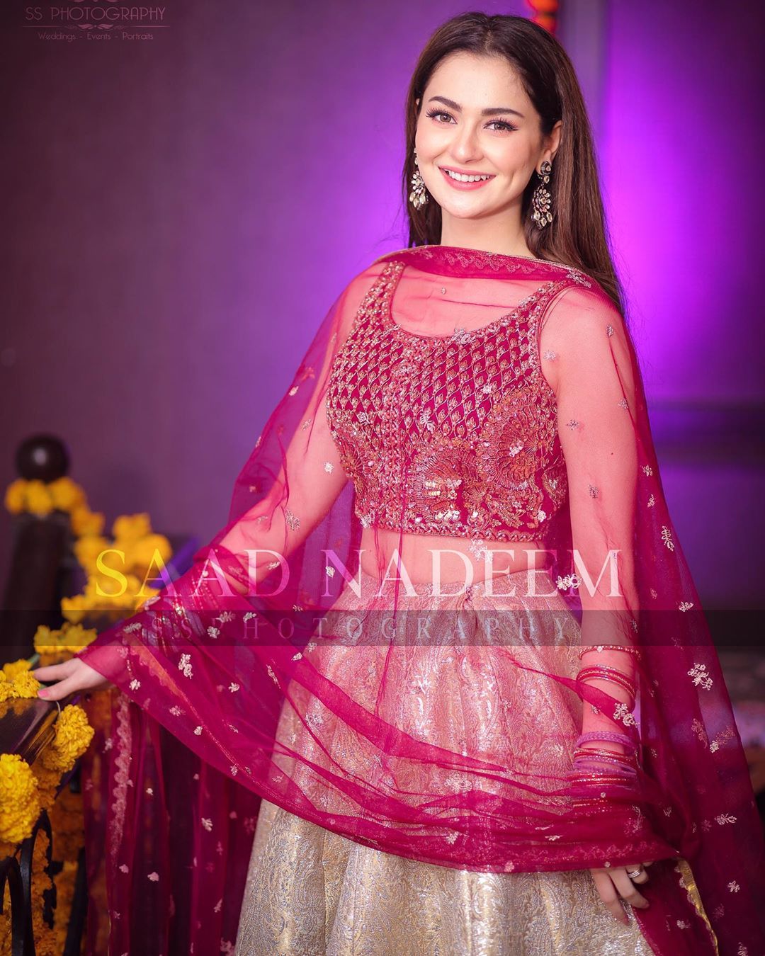 Beautiful HD Pictures of Iqra Aziz and Yasir Hussain Mehndi