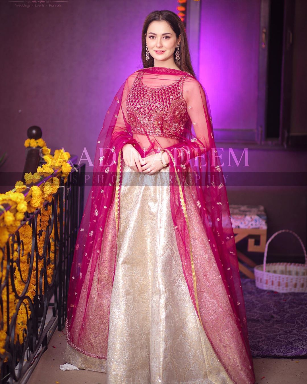 Beautiful HD Pictures of Iqra Aziz and Yasir Hussain Mehndi