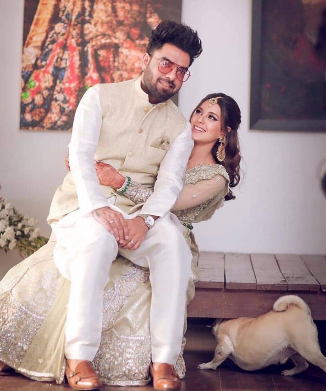 Iqra Aziz and Yasir Hussain Walima Pictures and Videos