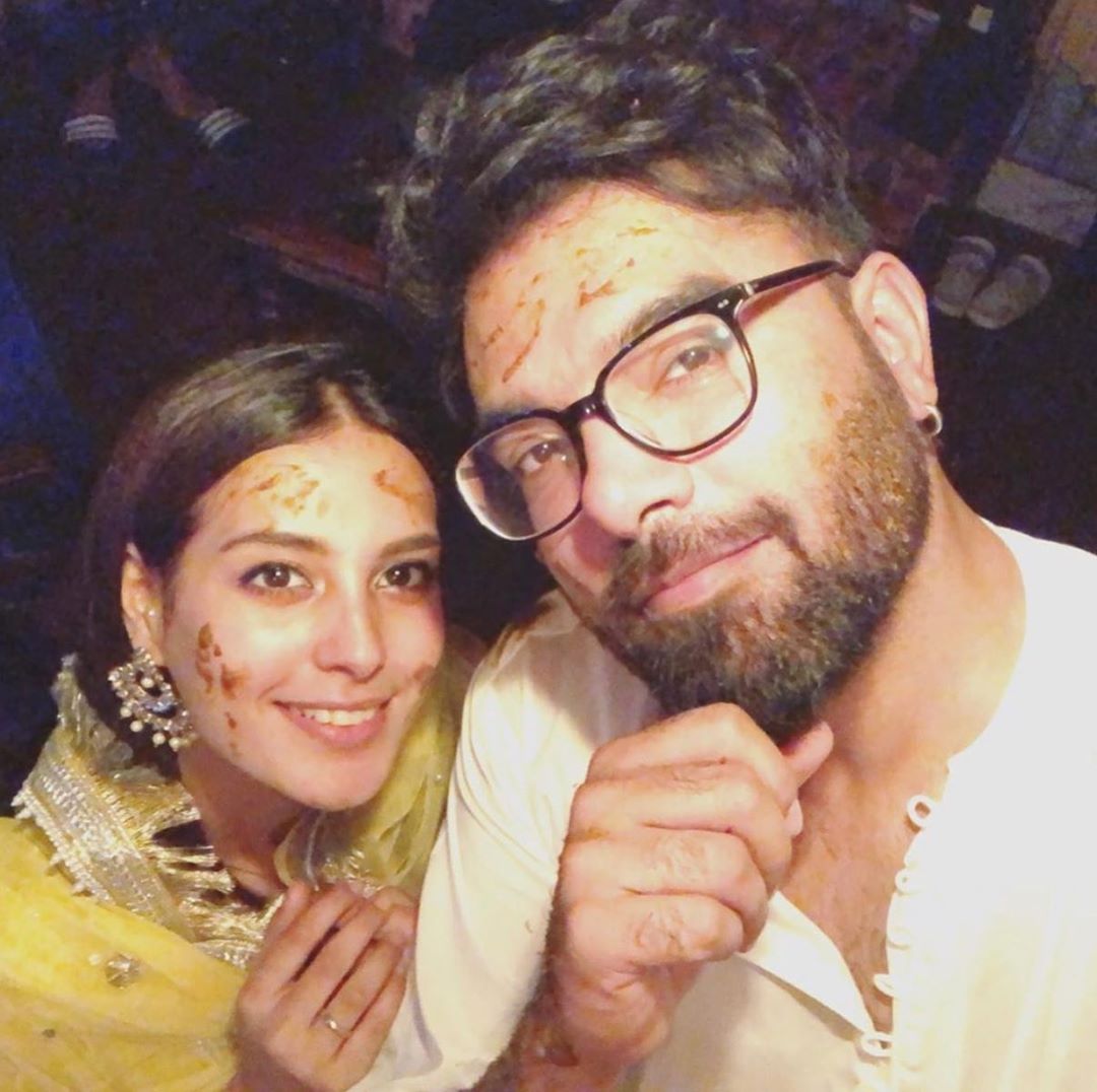 Yasir Hussain and Iqra Aziz Beautiful Mayun HD Pictures