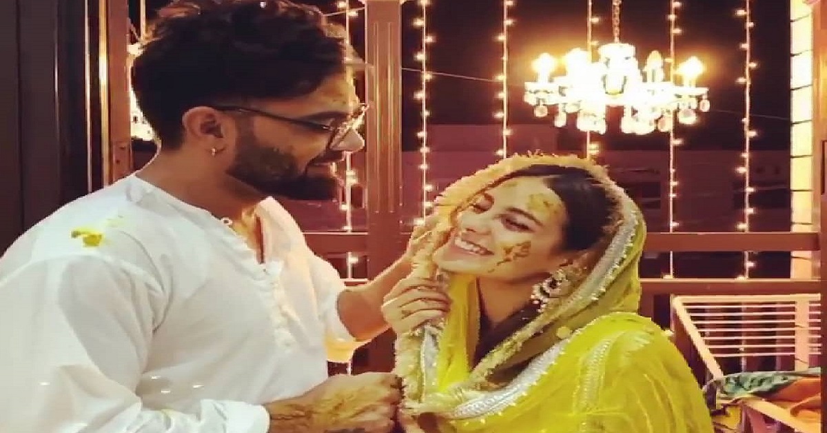 Yasir Hussain and Iqra Aziz Beautiful Mayun HD Pictures