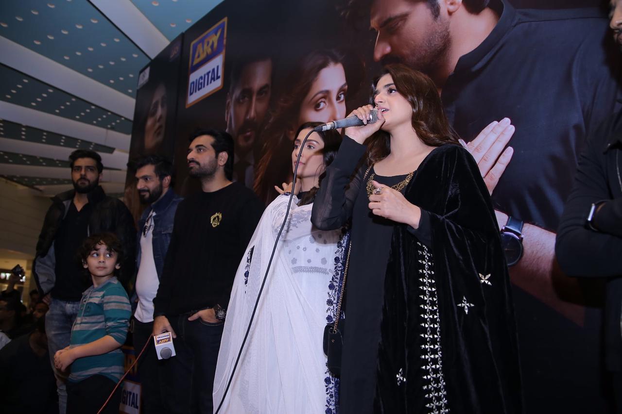 Mere Pass Tum Ho Cast Met Their Fans at Dolmen Mall Clifton Karachi