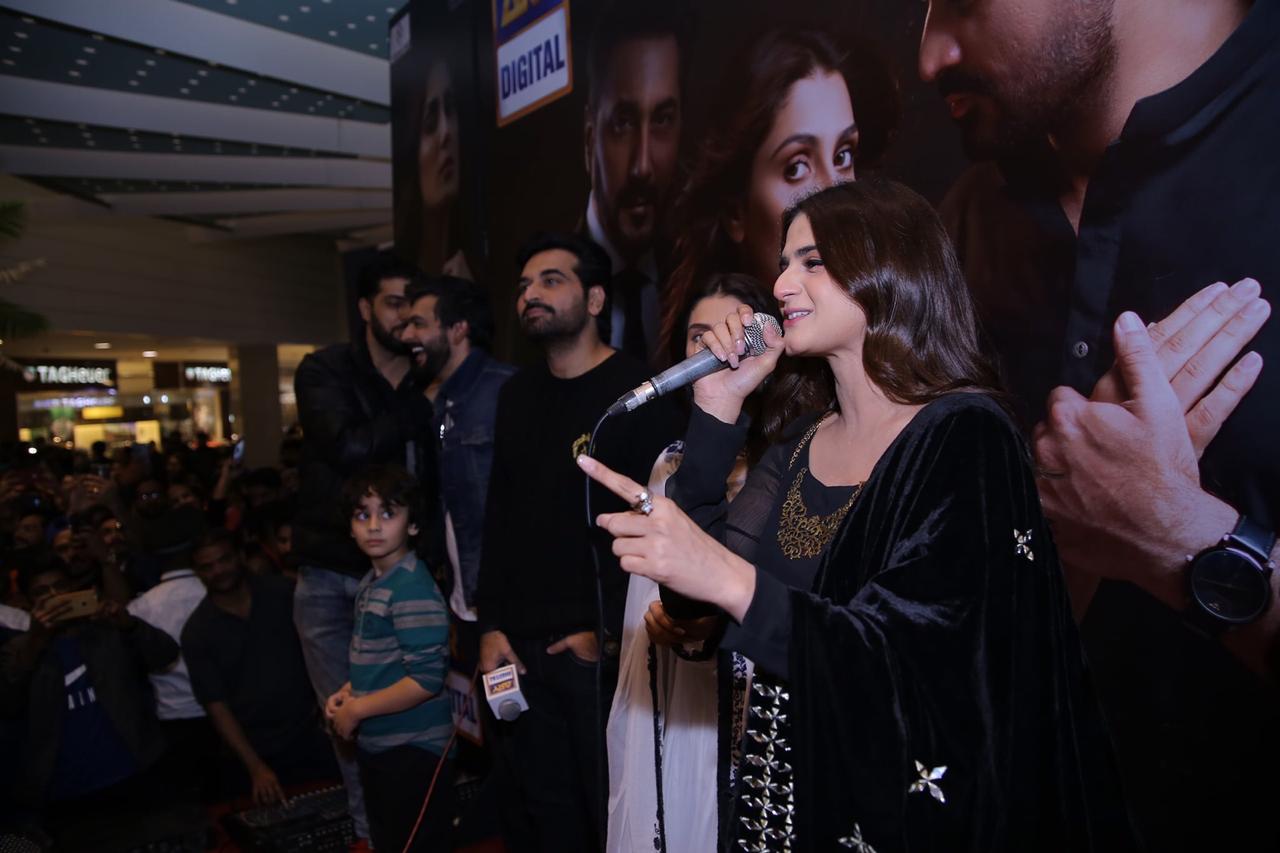 Mere Pass Tum Ho Cast Met Their Fans at Dolmen Mall Clifton Karachi