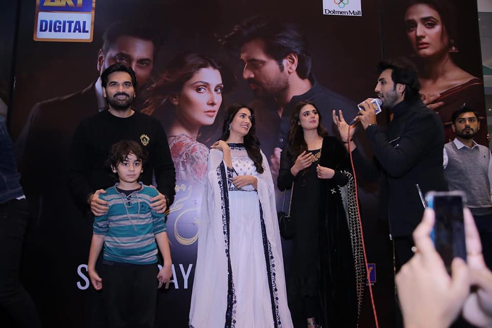 Mere Pass Tum Ho Cast Met Their Fans at Dolmen Mall Clifton Karachi