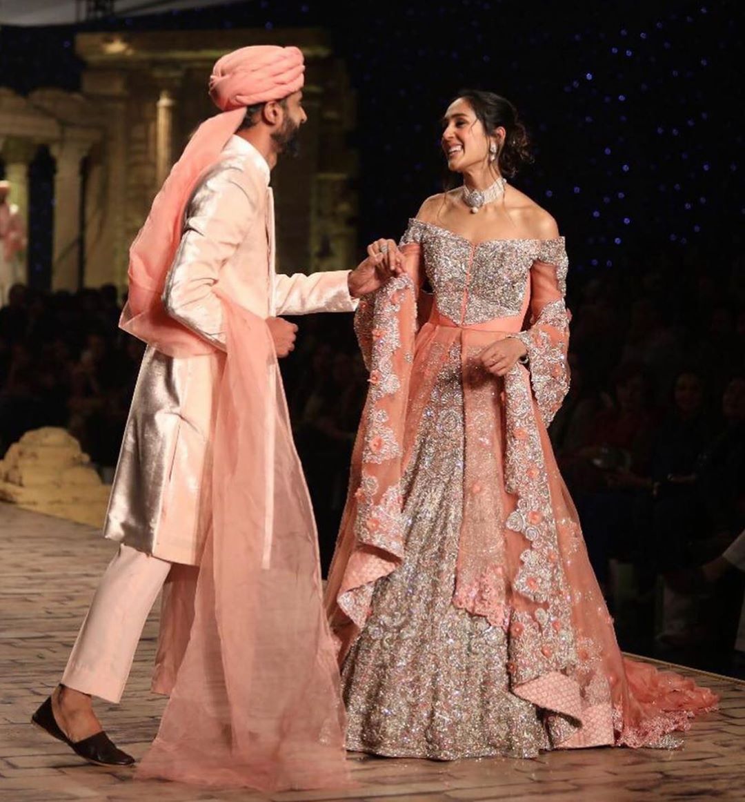 Newly Married Couple Mira Sethi and Bilal Siddiqui On Ramp at HBCW19