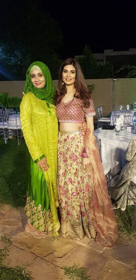 Nadia Khan and Madiha Iftikhar at Mehndi Event of Madiha's Sister in Law