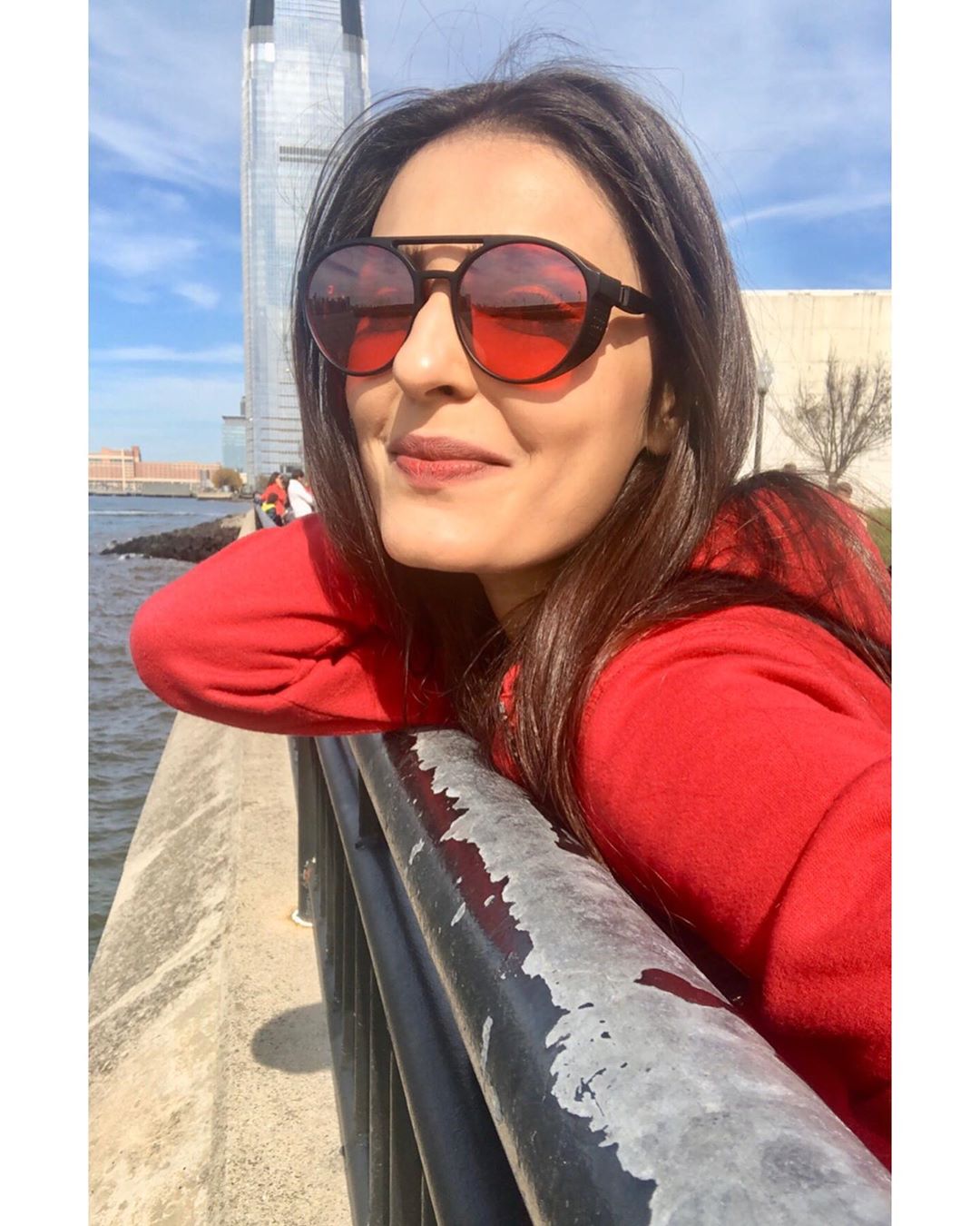 Latest Beautiful Clicks of Actress Sadia Ghaffar from USA