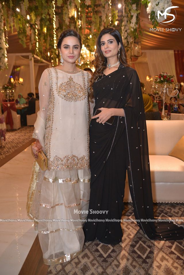 Actress and Fashion Model Sana Sarfaraz Exclusive Wedding Reception Pictures