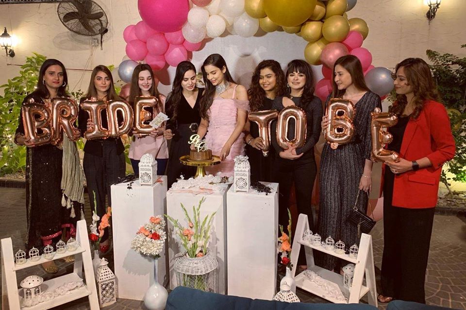 Fashion Model Sana Sarfaraz Bridal Shower Pictures