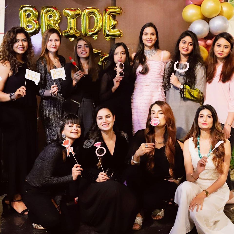 Fashion Model Sana Sarfaraz Bridal Shower Pictures