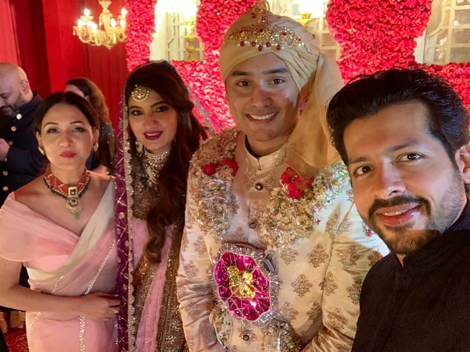 Sania Mirza's Sister Anam Mirza Marries Cricketer Azharuddin's Son Asad in Hyderabad India