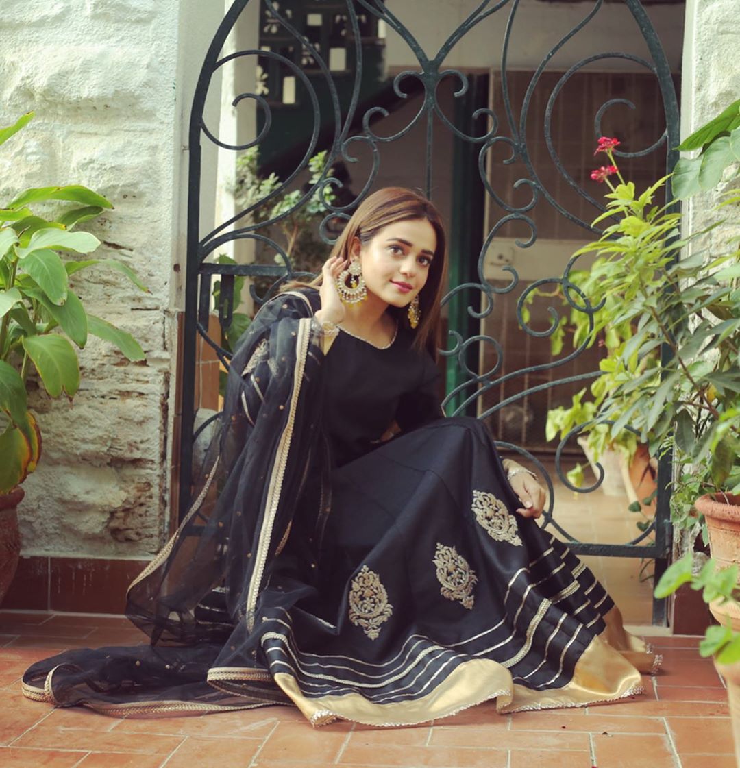 Sumbul Iqbal is Looking Gorgeous in this Beautiful Black Dress