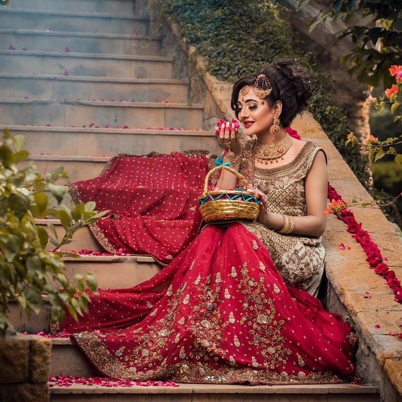 Latest Bridal Photo Shoot of Actress Suzain Fatima